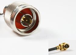 Pigtail U.FL -> N-Stecker 2,4 GHz 