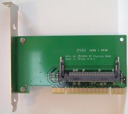 MiniPCI nach PCI-Adapterkarte 